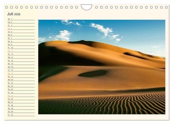 Produktbild: Gewaltige Natur - bedrohlich und sch&ouml;n (Wandkalender 2026 DIN A4 quer), CALVENDO Monatskalender