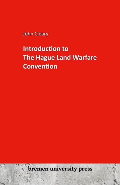 Produktbild: Introduction to The Hague Land Warfare Convention