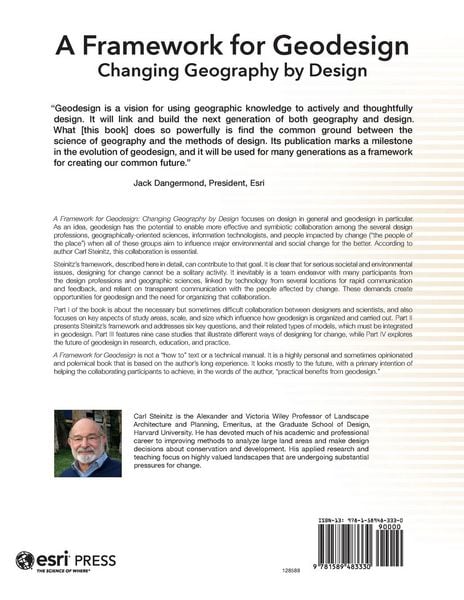 Produktbild: A Framework for Geodesign