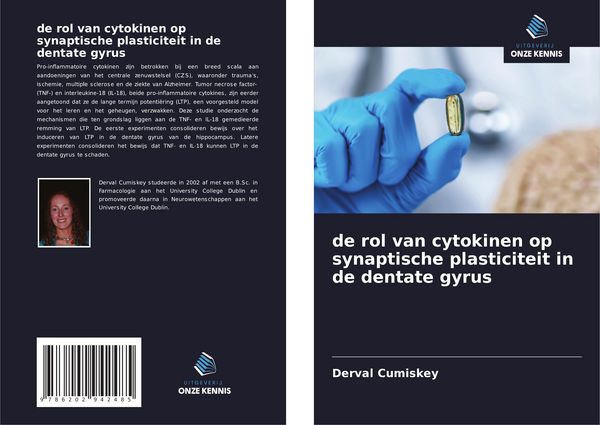 Produktbild: de rol van cytokinen op synaptische plasticiteit in de dentate gyrus