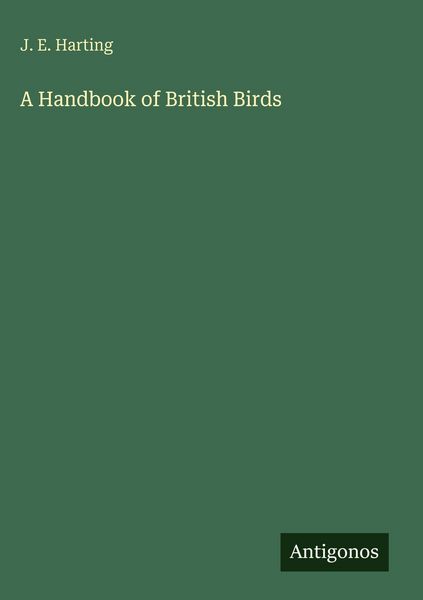 Produktbild: A Handbook of British Birds