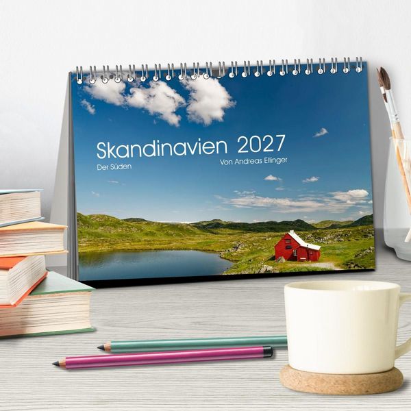 Produktbild: Skandinavien - Der S&uuml;den (Tischkalender 2027 DIN A5 quer), CALVENDO Monatskalender