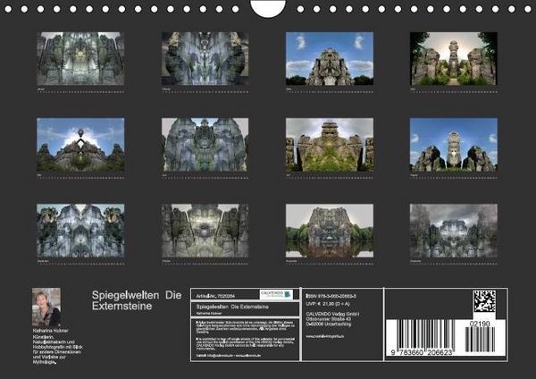 Produktbild: Spiegelwelten - die Externsteine (Wandkalender immerw&auml;hrend DIN A4 quer)