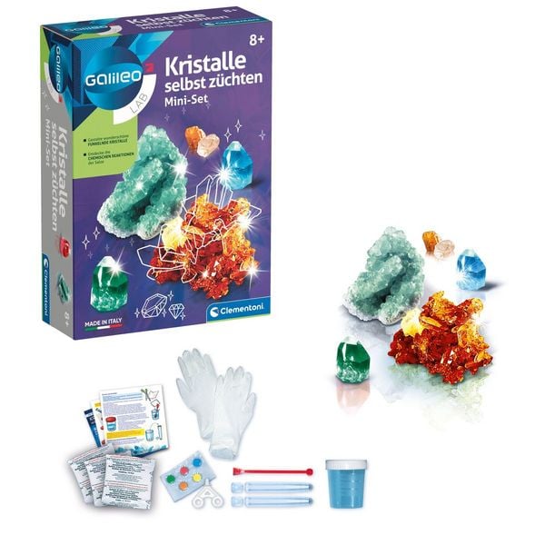 So züchtest du Kristalle, Mini Set (Experimentierkasten)