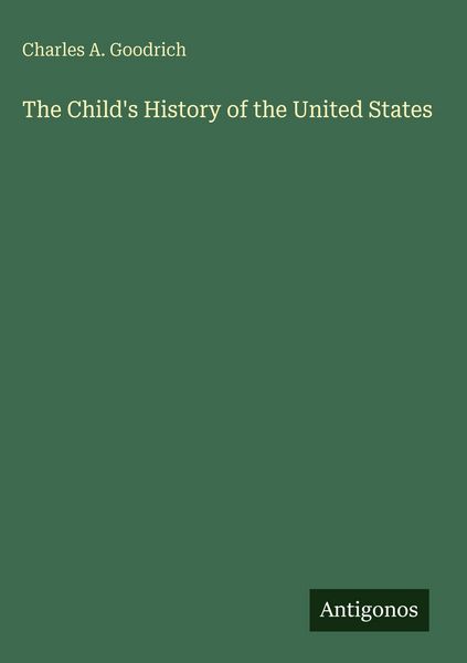 Produktbild: The Child's History of the United States