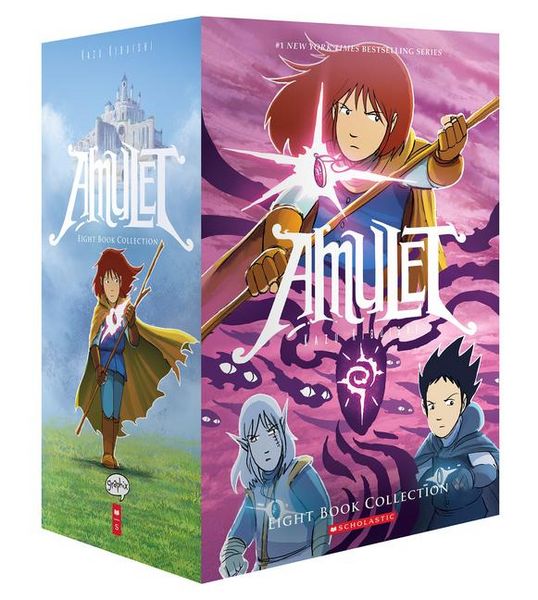 Produktbild: Kibuishi, K: Boxed-Amulet Bk Amulet #1-8