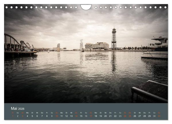 Produktbild: Barcelona - Faszinierende Architektur (Wandkalender 2026 DIN A4 quer), CALVENDO Monatskalender