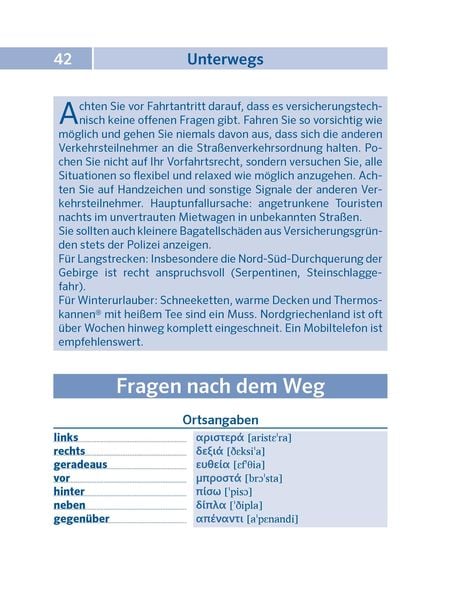PONS Pocket-Sprachführer Griechisch