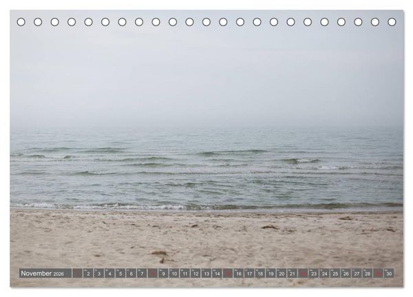 Produktbild: Blick aufs ruhige Meer (Tischkalender 2026 DIN A5 quer), CALVENDO Monatskalender