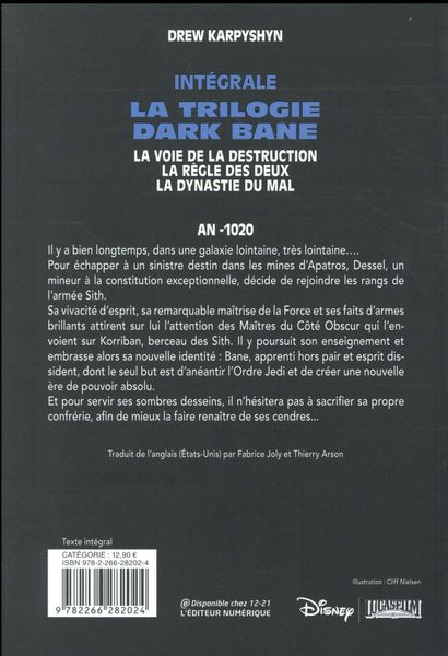 Produktbild: La trilogie Dark Bane : int&eacute;grale