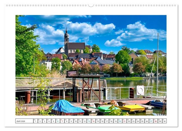 Produktbild: Stuttgart und seine Region (Wandkalender 2026 DIN A2 quer), CALVENDO Monatskalender