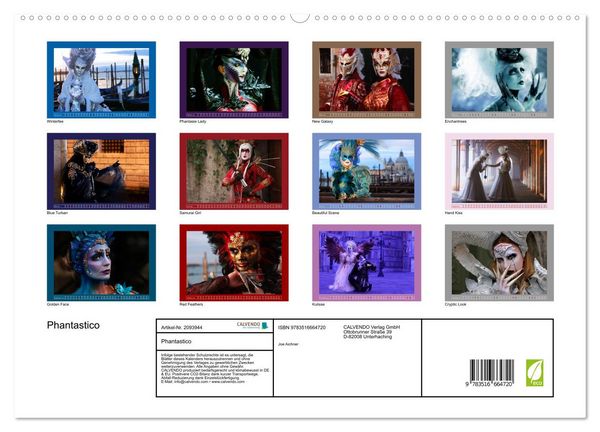 Produktbild: Phantastico (hochwertiger Premium Wandkalender 2026 DIN A2 quer), Kunstdruck in Hochglanz