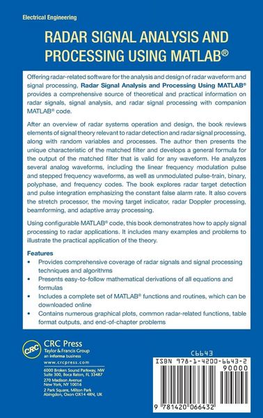 Produktbild: Radar Signal Analysis and Processing Using MATLAB