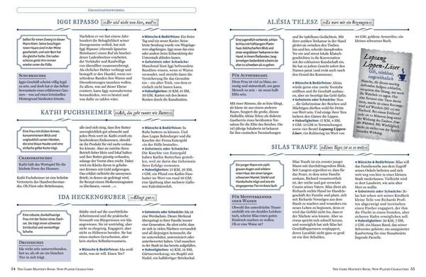 Produktbild: The Game Master&rsquo;s Book: Non-Player Characters