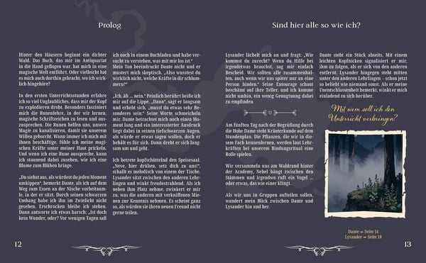 Produktbild: Dark Hearts & Magic Minds &ndash; Eine R&auml;tsel-Romantasy