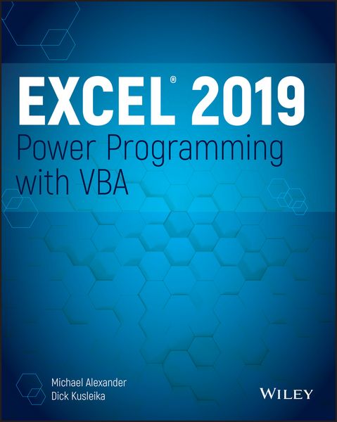 Produktbild: Excel 2019 Power Programming with VBA