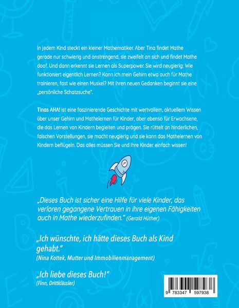 Produktbild: Tinas AHA! Eine Geschichte f&uuml;r Sch&uuml;ler &uuml;ber erfolgreiches Lernen.