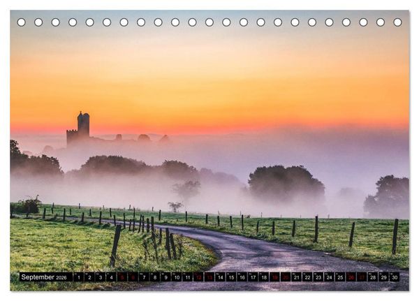 Produktbild: Westerwaldliebe (Tischkalender 2026 DIN A5 quer), CALVENDO Monatskalender