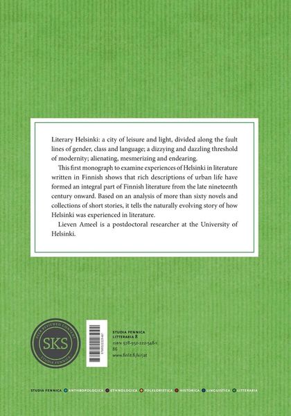 Produktbild: Helsinki in Early Twentieth-Century Literature