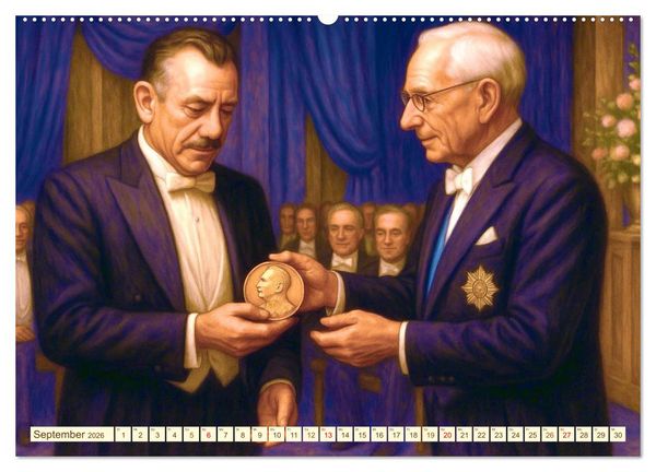 Produktbild: John Steinbeck (Wandkalender 2026 DIN A2 quer), CALVENDO Monatskalender