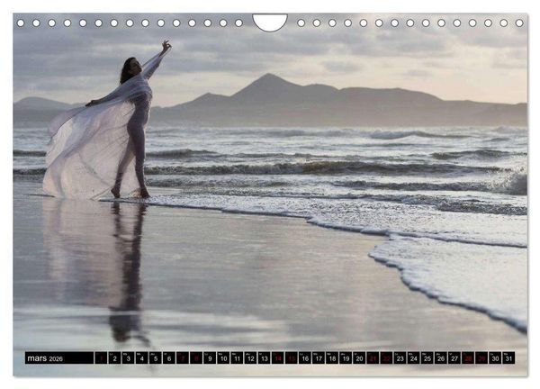 Produktbild: Lanzarote et le nu (Calendrier mural 2026 DIN A4 vertical), CALVENDO calendrier mensuel