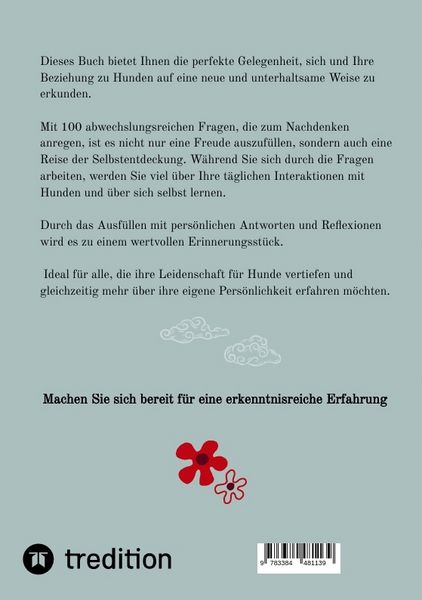 Produktbild: Hundemensch - 100 Fragen an mich selbst