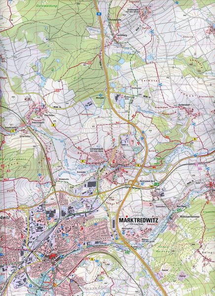 Produktbild: Marktredwitz 1 : 25 000