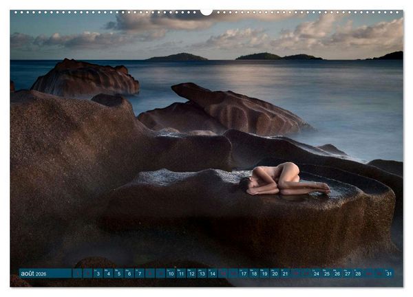 Produktbild: Passion du nu artistique (Calendrier mural 2026 DIN A2 vertical) calendrier de bureau