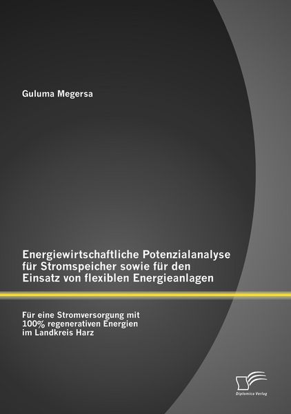 Produktbild: Energiewirtschaftliche Potenzialanalyse f&uuml;r Stromspeicher sowie f&uuml;r den Einsatz von flexiblen Energieanlagen