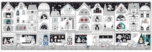 Produktbild: Mein gro&szlig;er Ausmal-Adventskalender