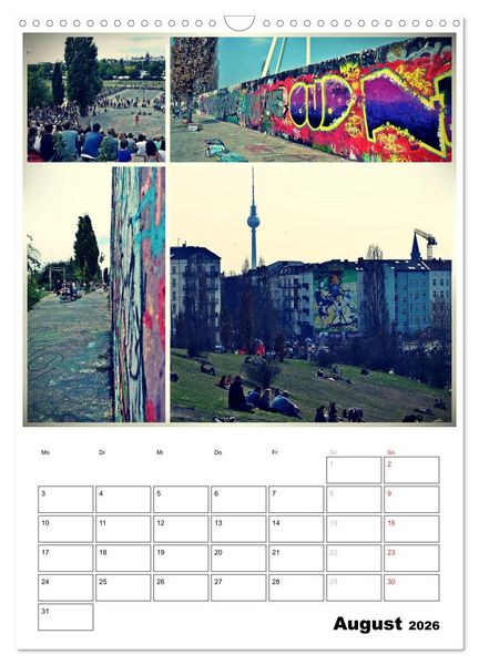 Produktbild: BERLIN / Planer (Wandkalender 2026 DIN A3 hoch), CALVENDO Monatskalender