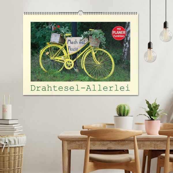 Produktbild: Drahtesel-Allerlei (Wandkalender 2026 DIN A2 quer), CALVENDO Monatskalender