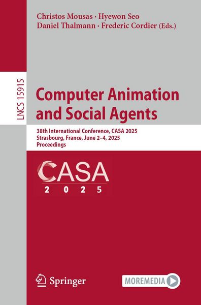 Produktbild: Computer Animation and Social Agents