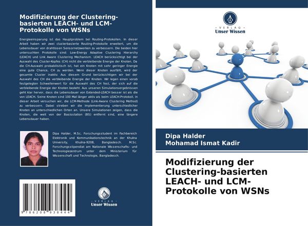 Produktbild: Modifizierung der Clustering-basierten LEACH- und LCM-Protokolle von WSNs