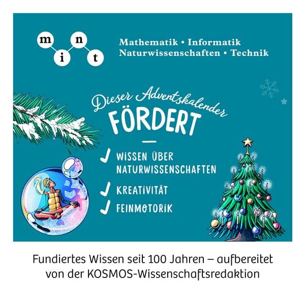 Produktbild: Adventskalender - Die sch&ouml;nsten Experimente zur Weihnachtszeit