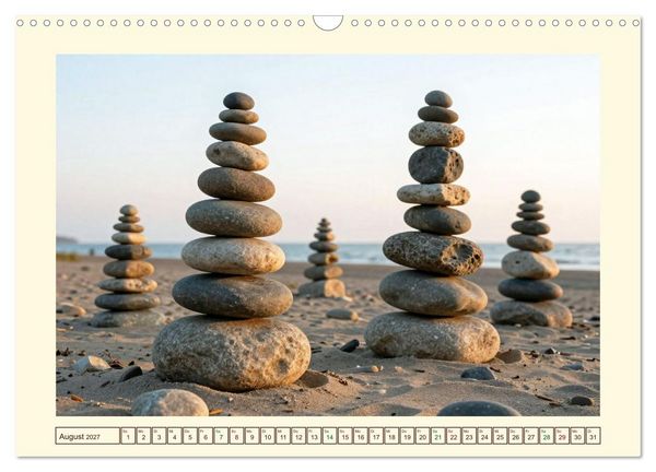 Produktbild: Gestaltete Stille - Wo die Natur zur Skulptur wird (Wandkalender 2027 DIN A3 quer), CALVENDO Monatskalender