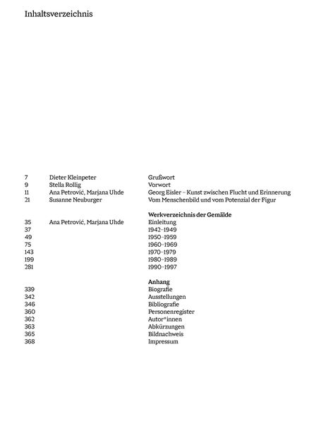 Produktbild: Georg Eisler. Werkverzeichnis der Gem&auml;lde