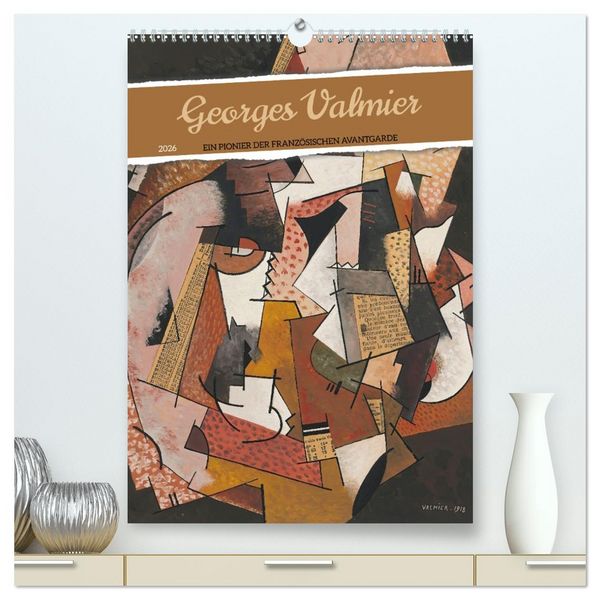 Produktbild: Georges Valmier (hochwertiger Premium Wandkalender 2026 DIN A2 hoch), Kunstdruck in Hochglanz