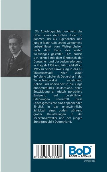 Produktbild: Ein Jude aus B&ouml;hmen im Strudel der Zeitgeschichte