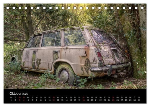 Produktbild: Rostlauben - vergessene Klassiker (Tischkalender 2026 DIN A5 quer), CALVENDO Monatskalender