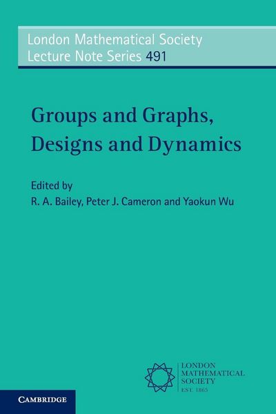 Produktbild: Groups and Graphs, Designs and Dynamics