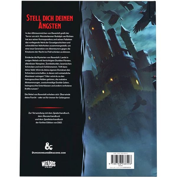 Produktbild: D&D Van Richtens Ratgeber zu Ravenloft *Buch Net-Net*