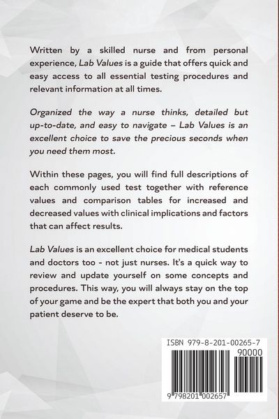 Produktbild: Lab Values
