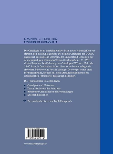 Produktbild: Fortbildung Osteologie 1