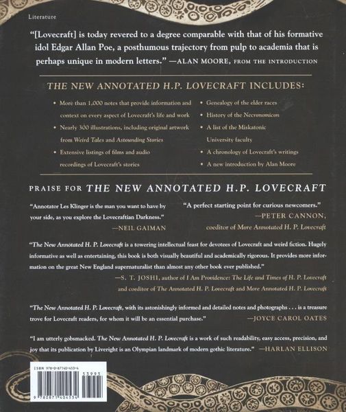 Produktbild: The New Annotated H. P. Lovecraft