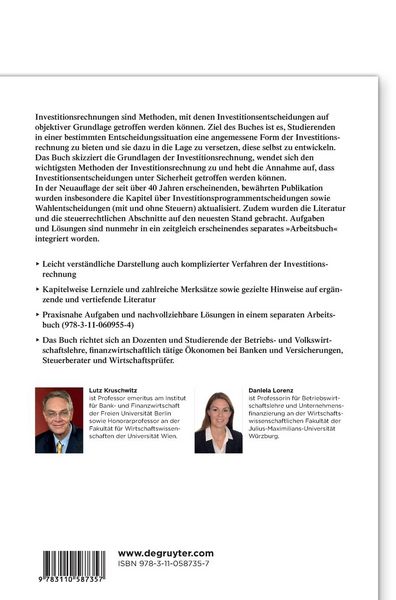 Produktbild: Investitionsrechnung