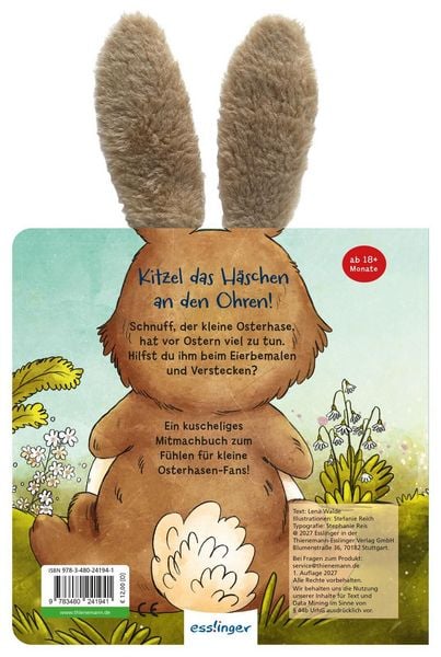 Produktbild: Schnuff, der kleine Osterhase