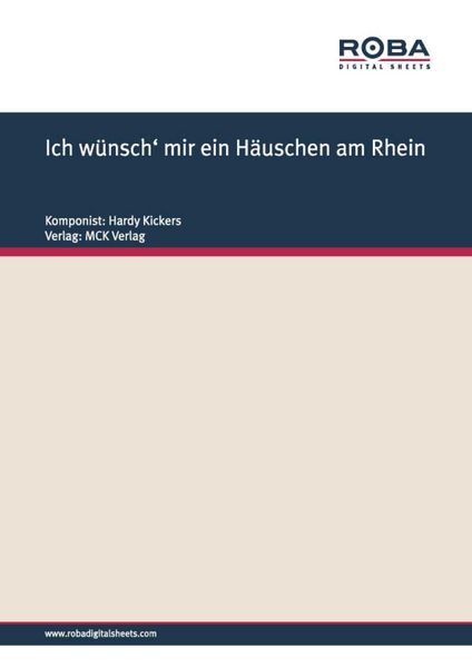 Produktbild: Ich w&uuml;nsch' mir ein H&auml;uschen am Rhein