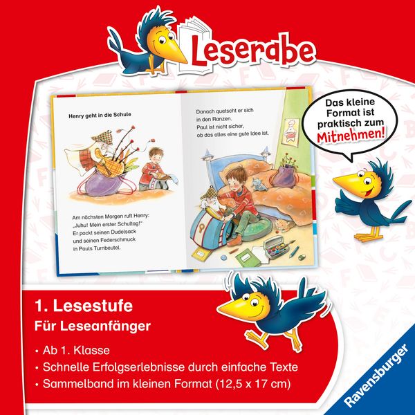 Produktbild: Leserabe Sonderausgaben - Abenteuerliche Erstlesegeschichten von Detektiven und Schulfreunden