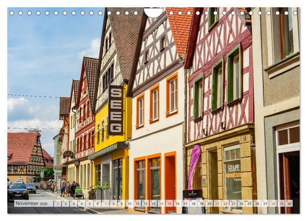 Produktbild: Neustadt an der Aisch Impressionen (Wandkalender 2026 DIN A4 quer), CALVENDO Monatskalender